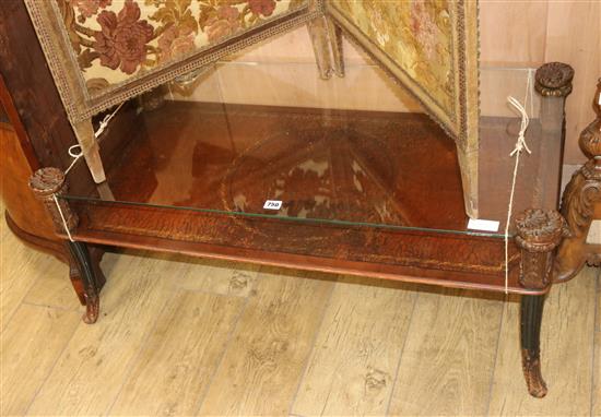 A coffee table, W.103cm